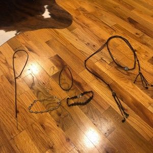 6 Choker Length Necklaces